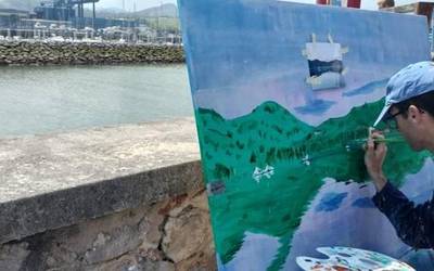Kaleko pintura lehiaketara begirako aholku tailerra antolatu dute