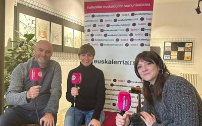 Ainhoa Madariaga (Zubiarte) eta Jaume Gelabert (IHEO): "Euskara ikasteko modu hoberena da hitz egitea"