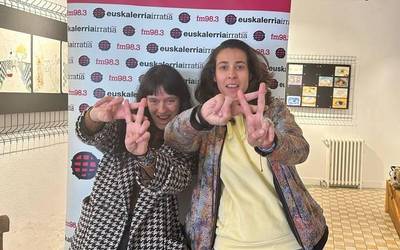 Ainhoa Tirapu eta Amaia Merino: "Oso dibertigarria da Mintzodromoan parte hartzea"