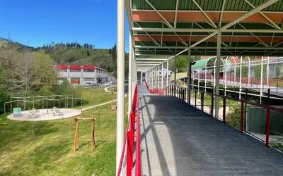 Lehen fasea amaituta Zubitegi Kirol Parkea herritarrak hartzeko prest Mallabian