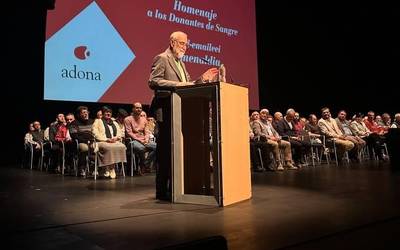 Adonak omenaldia egin die Nafarroako 204 odol-emaileri, horietako sei gure herrietakoak dira