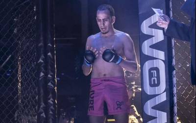 Alacanten irabazita, hurrengorako "gogotsu" dago Rachid Archaoui borrokalaria