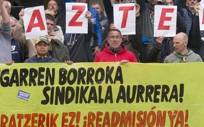 Imegarreko greba eten dute, negoziatzen hasi direlako zuzendaritzarekin