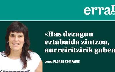 Elkarrekin eta adostasunarekin ez bada zail dugu trantsizioa