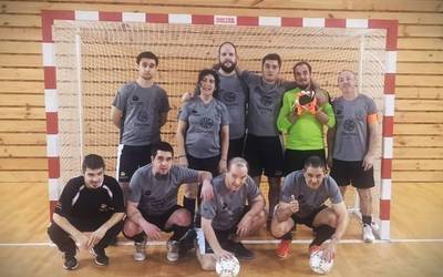 Buru osasun zentroen arteko liga irabazi du ASASAM elkarteko areto futboleko taldeak