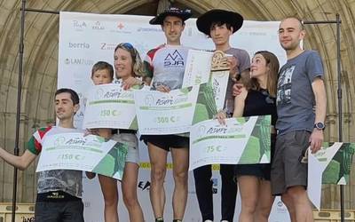 Protagonista debagoiendarrak Elorrioko mendi lasterketan
