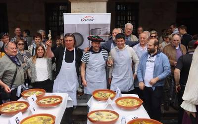 Elormendi elkarteko David Martinezek prestatu du  bakailao onena
