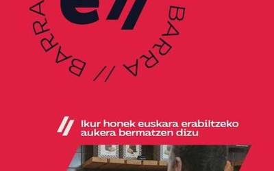 Saltoki eta ostalaritzan euskararen erabilera sustatzeko abian jarri da “Euskaraz barra-barra” kanpaina