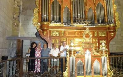 Errioxan izan dira Musika Eskolako organo ikasle helduak