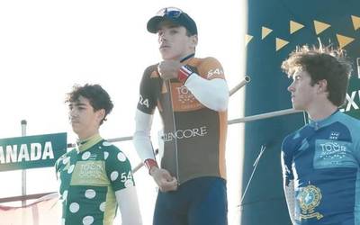 Ellande Larronde txirrindulari saratarrak irabazi du Kanadako Tour de l’Abitibi itzulia