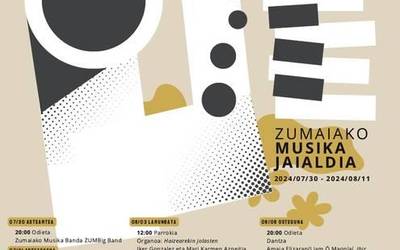 Zumaiako 40. Musika Jaialdiko egitaraua