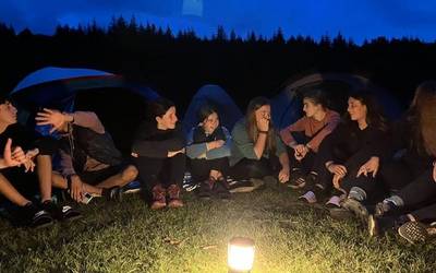 Gaztetxoak primeran dabiltza Gazte Udan