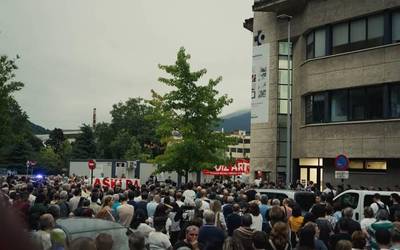 Osasun sistema publiko "ahul eta prekarioaren" aurrean, borrokarako deia egin dute 1.300 lagunek