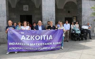 Azkoitiko Udalak "irmo" gaitzetsi du Bilboko hilketa matxista
