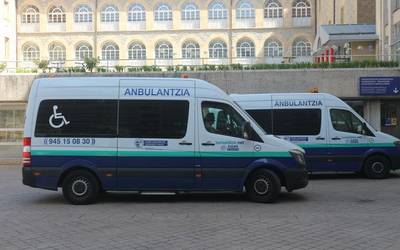 Arabako anbulantzia zerbitzuaren kontratua etengo du Eusko Jaurlaritzak