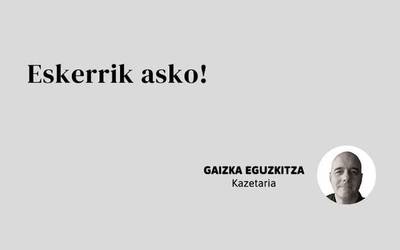 Eskerrik asko!