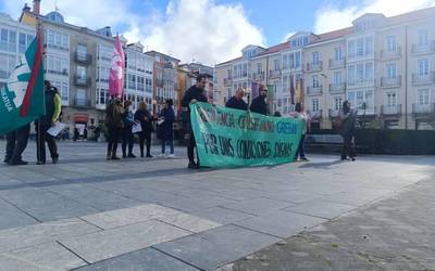 "Okerrera" egin du langileen egoerak Colisee Miñano erresidentzian