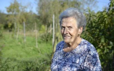 Mari Tere Garitaonandia: "Umetan, bendeja saltzen hasi nintzen etxerako dirua lortzeko"