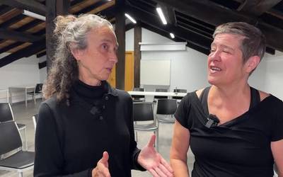 Jone Miren Hernandez eta Marta Luxan, euskararen ustezko feminizazioaz