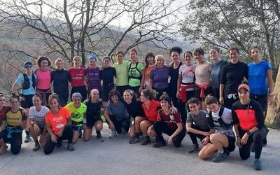 San Silvestre Trail proba prestatzeko entrenamendu saioez gozatzen ari dira