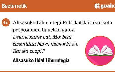 Irakurketa proposamen hauekin gatoz