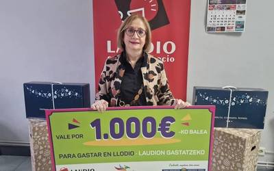 Gabonetako zozketa Laudio Berrikusirekin