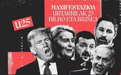 Gazte Kontseilu Sozialistak urtarrilaren 25erako deitu dituen manifestazioak aurkeztuko ditu ostiralean