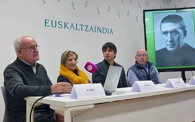 Blas Fagoaga Ariztia euskaltzainaren bizi-ibilbideari buruzko liburua plazaratu du Euskaltzaindiak