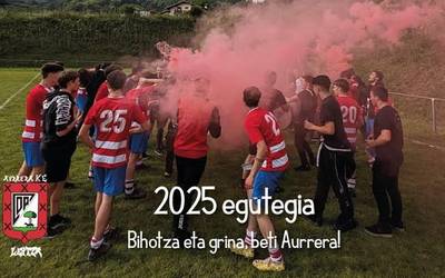 Leitzako Aurrera Kirol Elkarteak egutegiak jarri ditu salgai