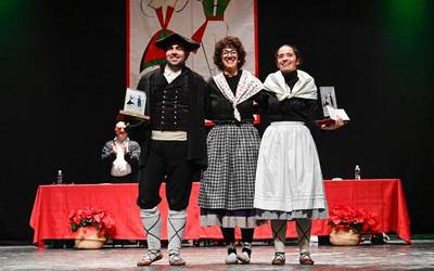 Saioa Galarraga eta Julen Murgiondo nagusi, Azpeitiko 43. Dantza Solte Txapelketan