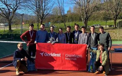 Jon Orbegozok irabazi du Udazkeneko tenis txapelketa
