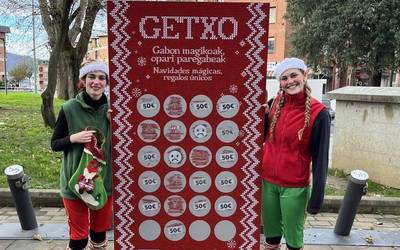 Getxok "ezustean" saritu ditu Gabonetako erosketak, 50 euroko bonuakaz eta turismo- eta kirol-esperientziakaz
