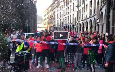 Umorea eta giro paregabea San Silvestre lasterketan