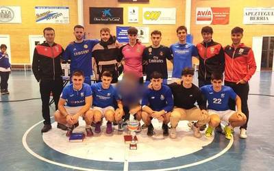 Ynafuma Ybeben taldeak irabazi du Doneztebeko XII. Eguberrietako Futbito Txapelketa