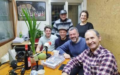 Soraluzeko txistulariak Arrate Irratian