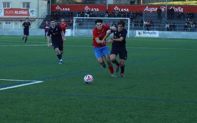 Aloña Mendi nagusitu da 3-1 Bergararen aurkako derbian
