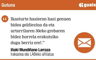 Gimeno eta Hezkuntza Departamentuaren jarrera itxiaren aurrean, irakasleok antolatu eta borrokatu