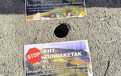 AHTko zundaketen lanen etena