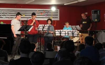 Entzunaldiak izanen dituzte heldu den asteetan Berako Isidoro Fagoaga musika eskolako ikasleek