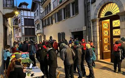 84 mendizalek parte hartu dute Lesakan San Antongo ibilaldi arautuan