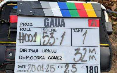 'Gaua' pelikula berria filmatzen hasi da Urkijo