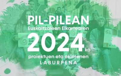 Pil-pilean Euskaltzaleen Elkarteak 2024ean egindako lanaren laburpena