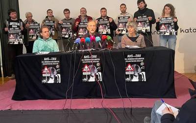 Abiadura Handiko Trenaren lanetan "esklabutzazko" lan-baldintzak salatu dituzte