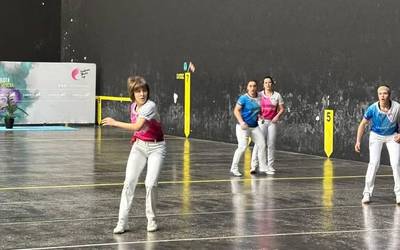 Goiuri Zabaletak eta Osesek binakako txapelketako ligaxkarako txartela lortu dute tanto bakarragatik