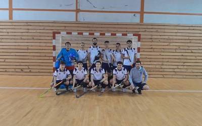 Garaipen historikoa lortu dute Laudioko Hockey taldeek