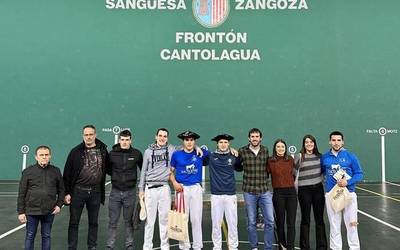 Salcedo, Zangozako txapeldun