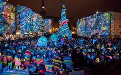 Hogei instalazio ikusi ahalko dira Umbra Light Festival jaialdian