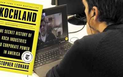 Koch Industries: Nork eta zergatik itxi nahi du Guardian Llodio? Christopher Leonard ikerketa kazetari estatu batuarrari galdetu dio Aiaraldea Komunik