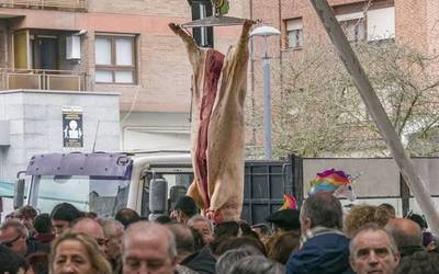 420 kiloko Terentzio txerria, San Blas azokako protagonista
