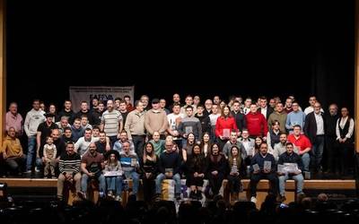 Hainbat gidari eta kopilotu azkoitiar saritu ditu Euskadiko Automobilismo Federazioak